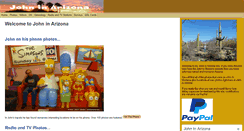 Desktop Screenshot of johninarizona.com